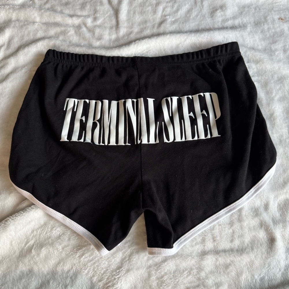 Terminal sleep metalcore shorts size large/xl